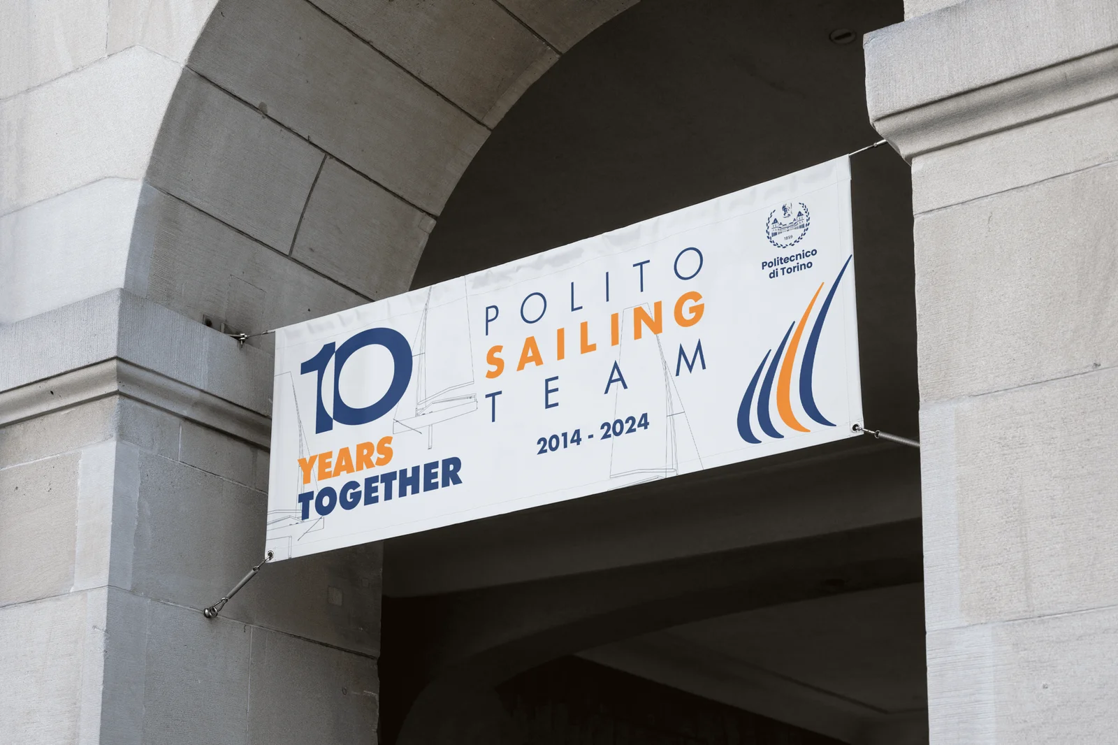 PoliTO Sailing Team visual rebranding overview